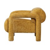 ARMCHAIR ROBUST MATT VELVET SAND